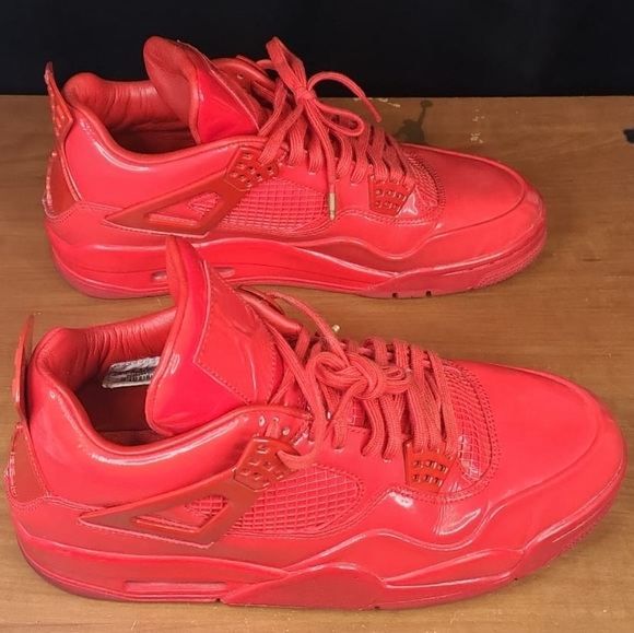 Air Jordan 11 LAB4 Red Patent Leather - Picture 2 of 6